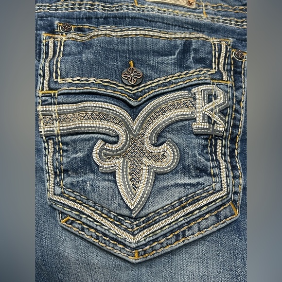 Rock Revival Jeans Men’s size 44x30 Alt Straight - Picture 7 of 11